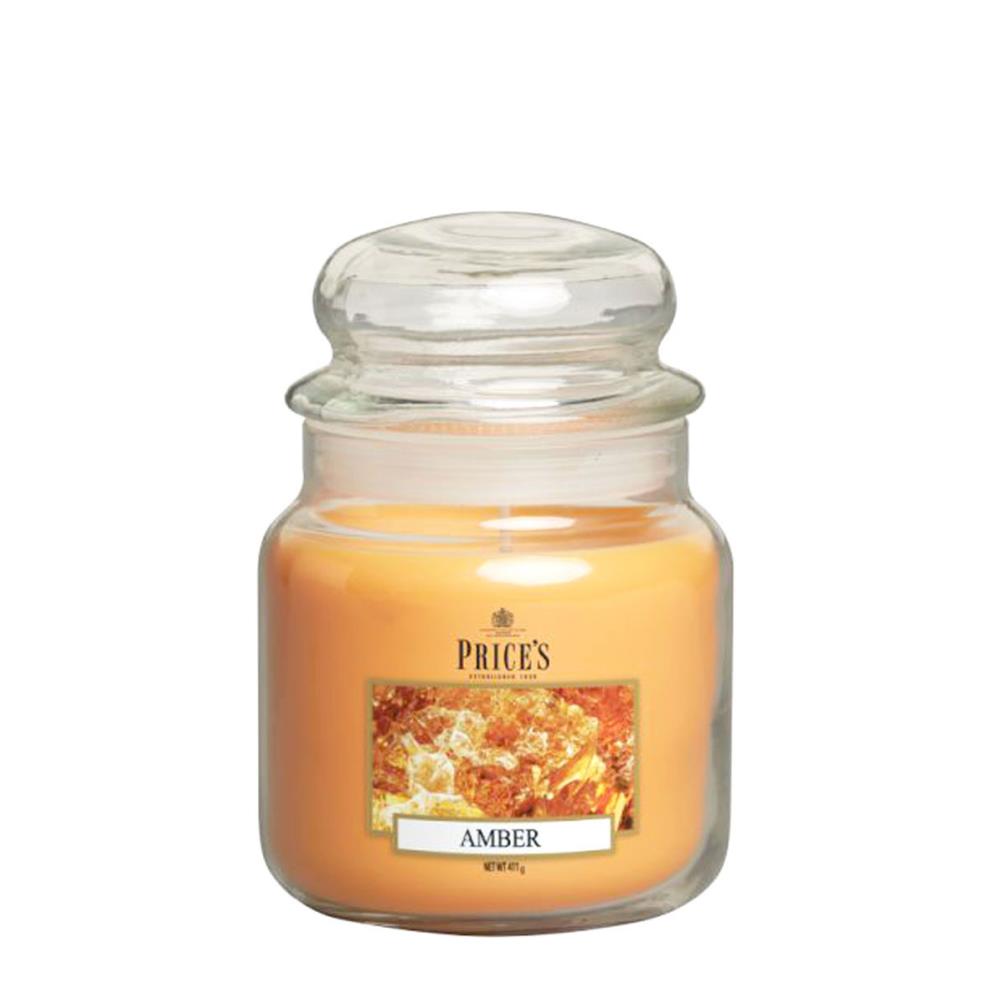 Price's Amber Medium Jar Candle £14.39